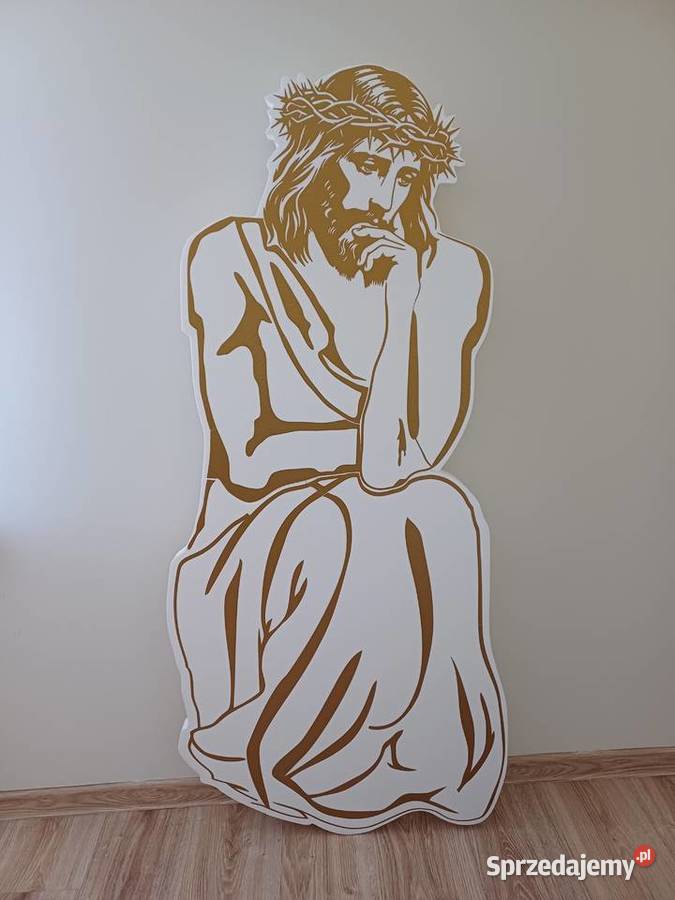 Pan Jezus Frasobliwy dekoracja Wielki Post Dobrzyca