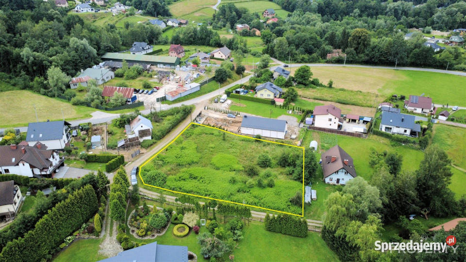Grunt 2506m2 Mystków sprzedam