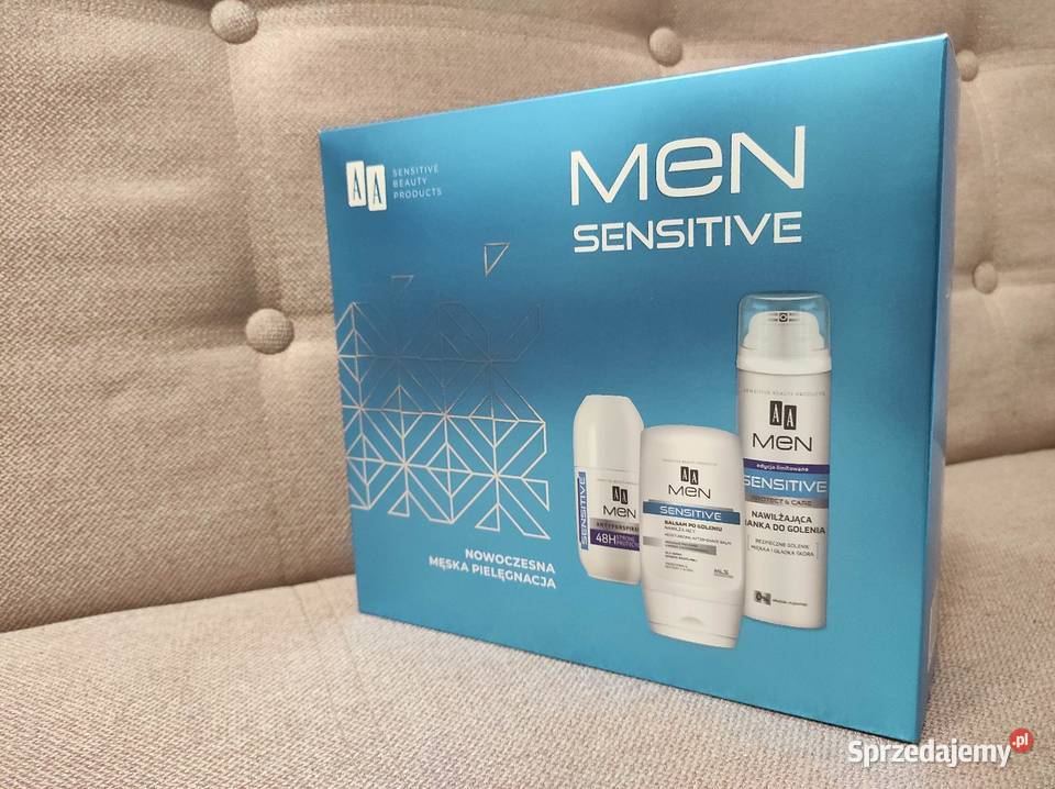 AA MEN sensitive nowy zestaw kosmetyków męskich mazowieckie Płock