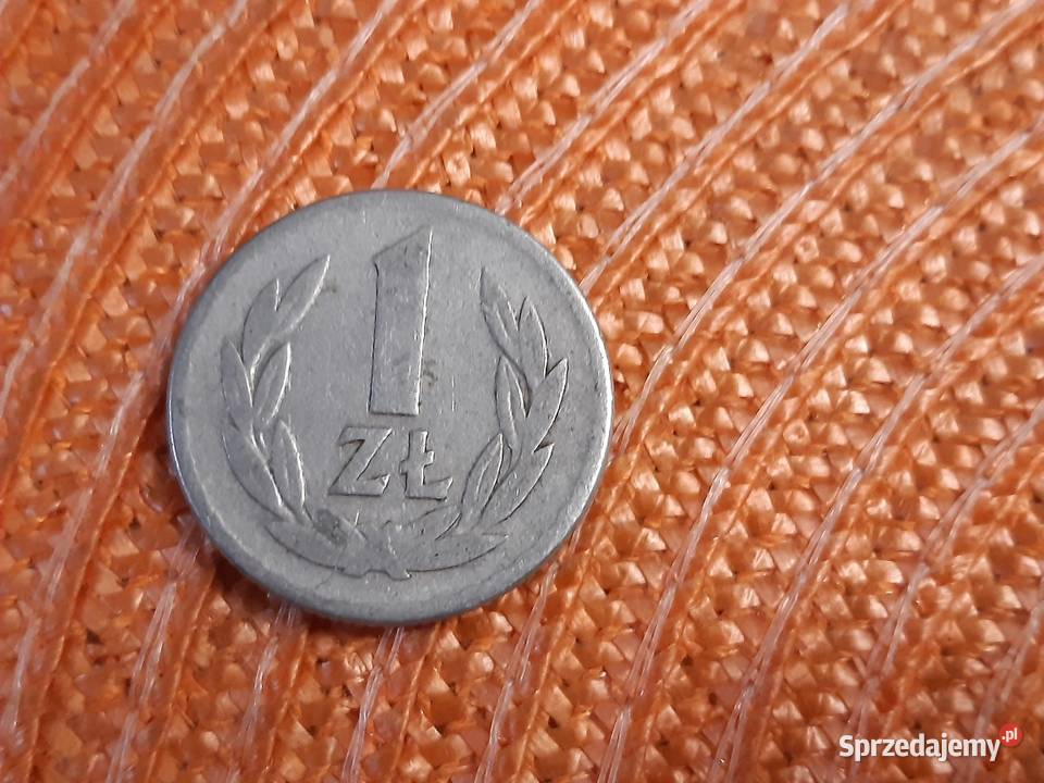 moneta polska 1 złoty z 1965r podlaskie Łomża