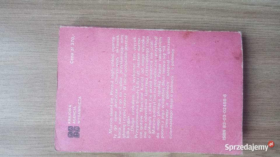 Cień śmierci mazowieckie Warszawa