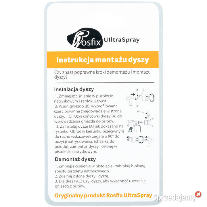 Dysza Malarska Ultra Spray 413 Szerokość 20 do Malarskie Ludźmierz