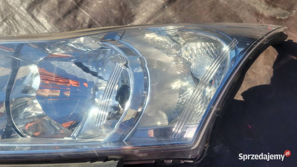 REFLEKTOR LEWY LAMPA PRZÓD CHEVROLET CRUZE 1 I śląskie Ruda Śląska