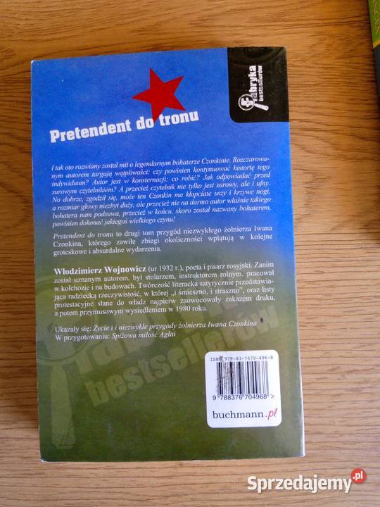 Władimir Wojnowicz Pretendent Do Tronu książka pomorskie sprzedam
