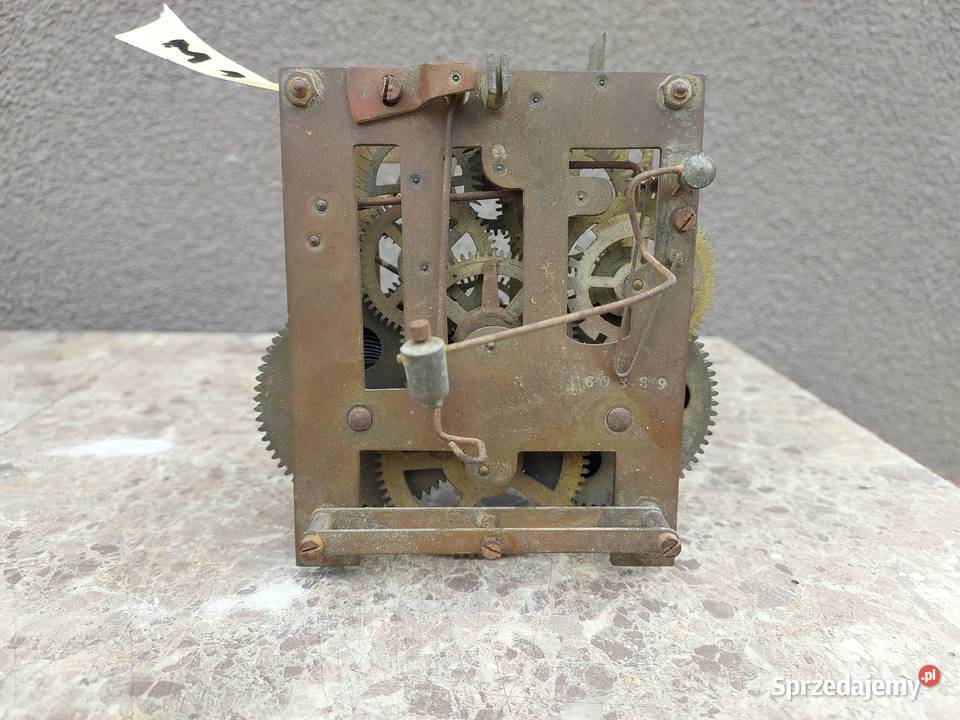 M126 Mechanizm starego zegara ściennego FMS Tczew
