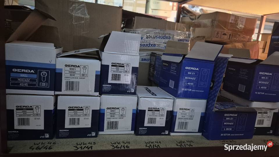 Wkładka Drzwiowa Gerda 3030 Mosiądz Zestaw 3 Kraków