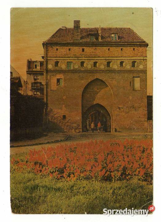 TORUŃ BRAMA KLASZTORNA POCZTÓWKA Krynki