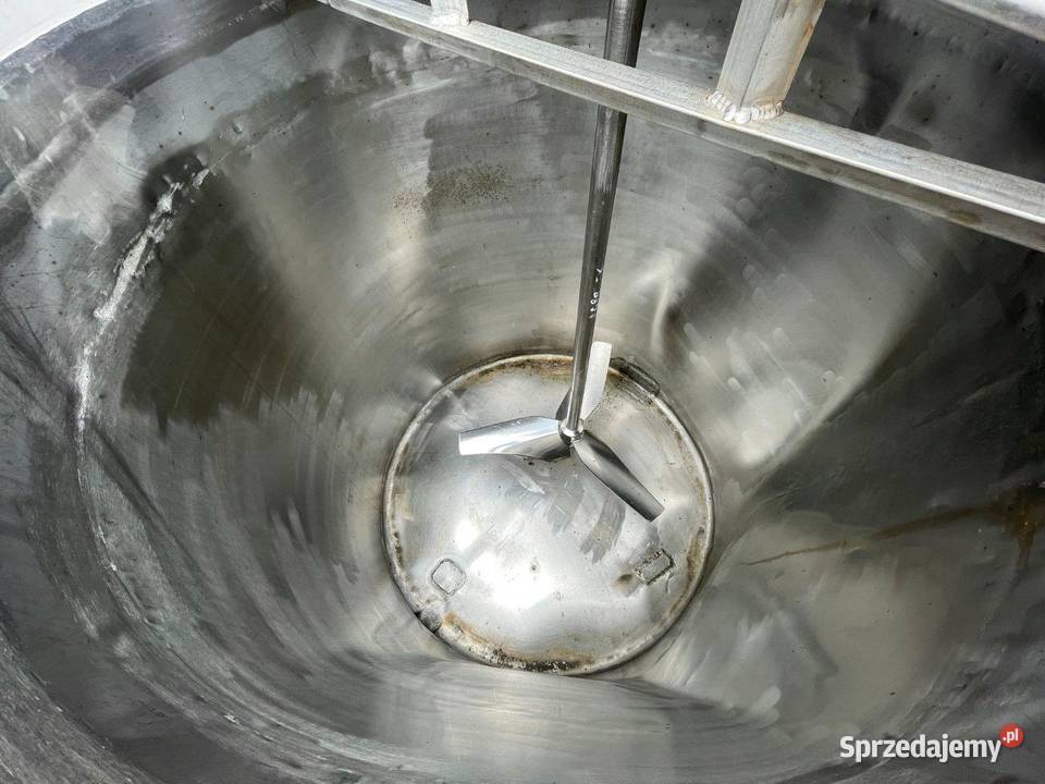 Zbiornik ze stali nierdzewnej 650l z izolacją kujawsko-pomorskie Wtelno