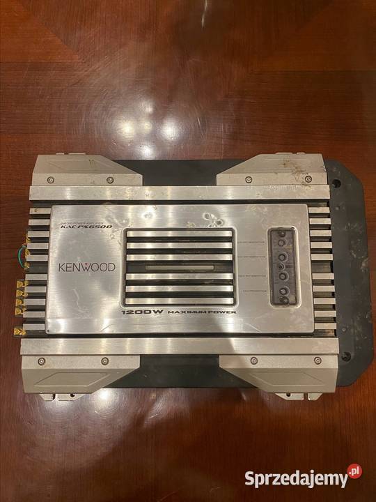 Wzmacniacz Kenwood 1200w KAC650D Wzmacniacze dolnośląskie Złotoryja