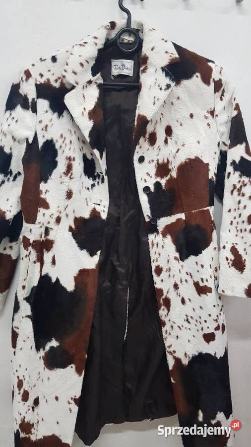 Śliczny płaszczyk w krowie łatki Inny rodzaj Kielce sprzedam