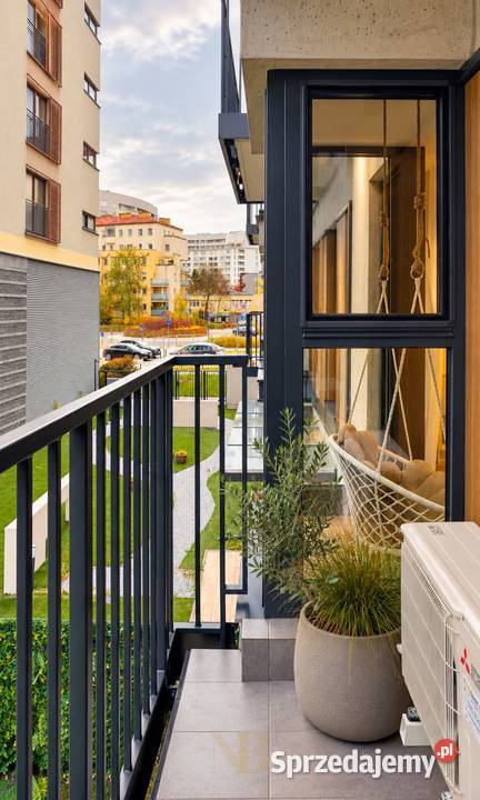 3 pokoje Klimatyzacja Garderoba Balkon Garaż z Liczba pokoi 3 Warszawa