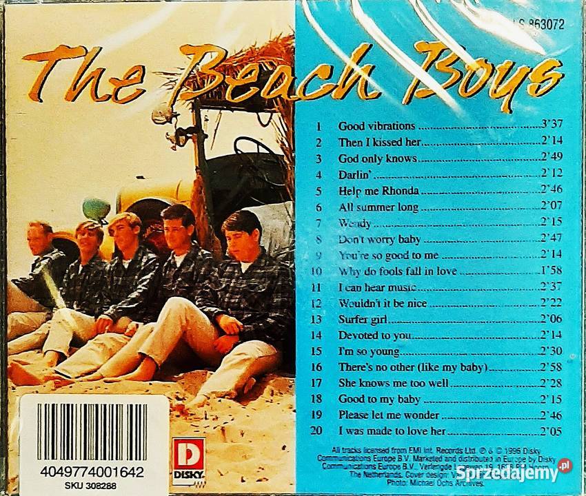 Kultowy Album CD The BEACH BOYS 20 Great Love