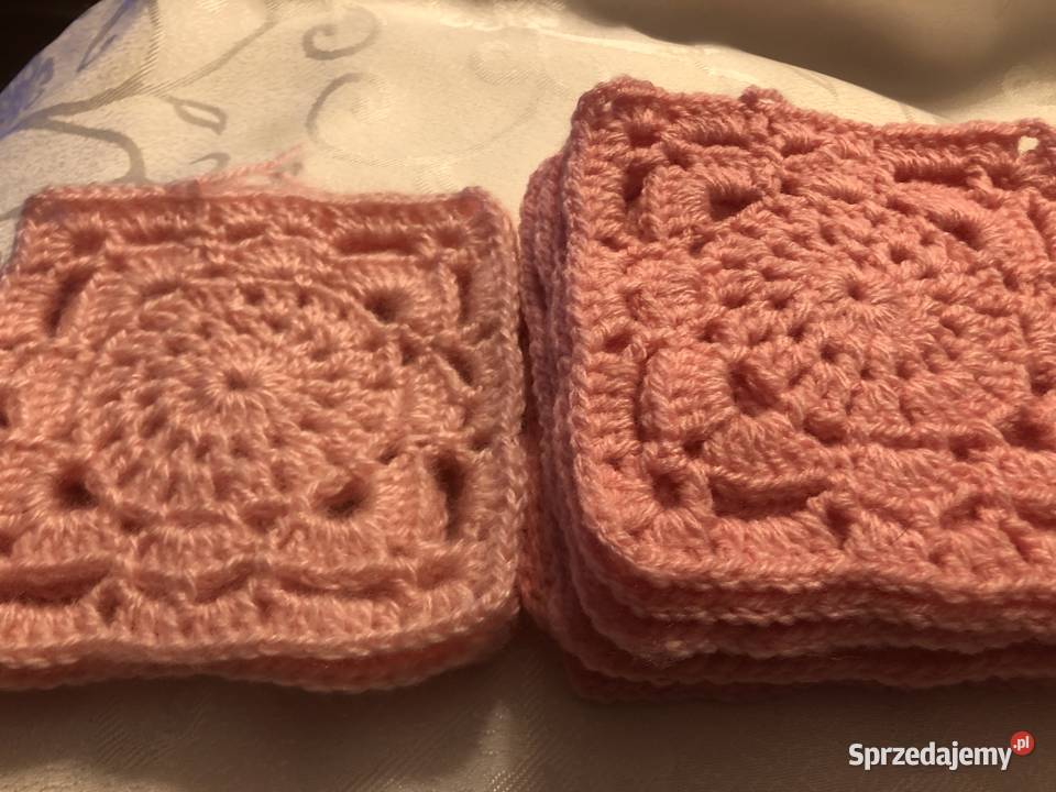 kwadrat babuni na szydełku NOWEna mazowieckie Zegrze