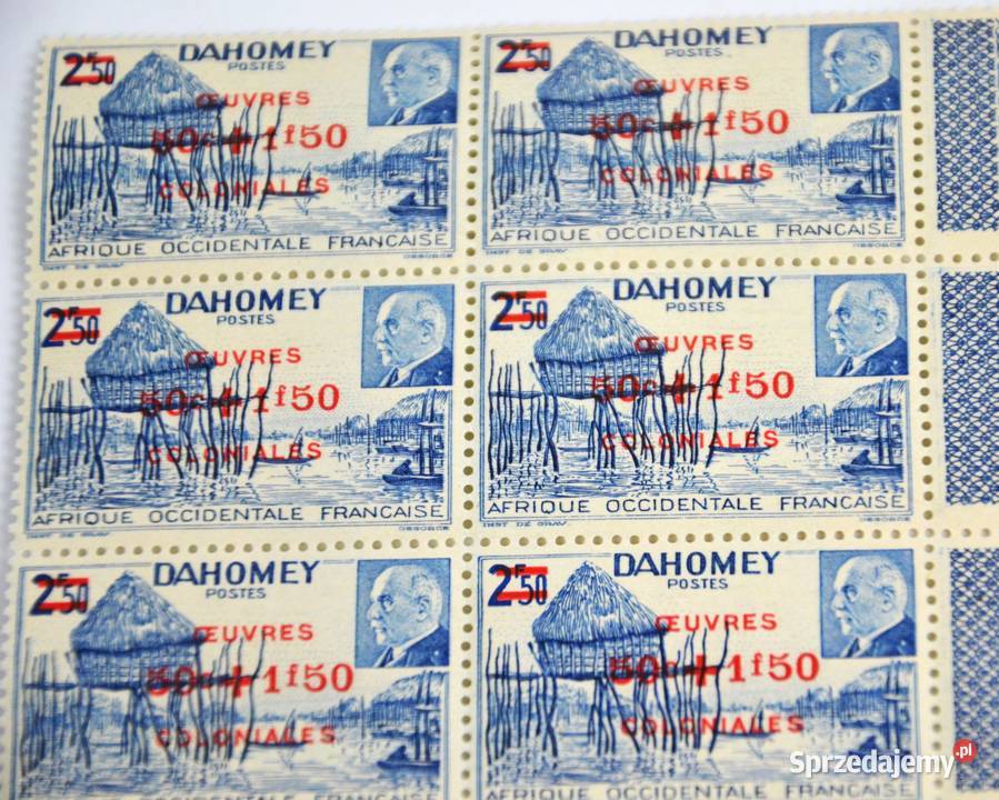 Dahomey Kolonie francuskie reżimu Vichy Marshal Bronisze
