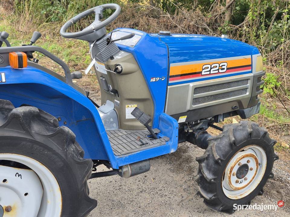 Traktorek ISEKI TF223F 22 44 Wspomaganie Małuszyn