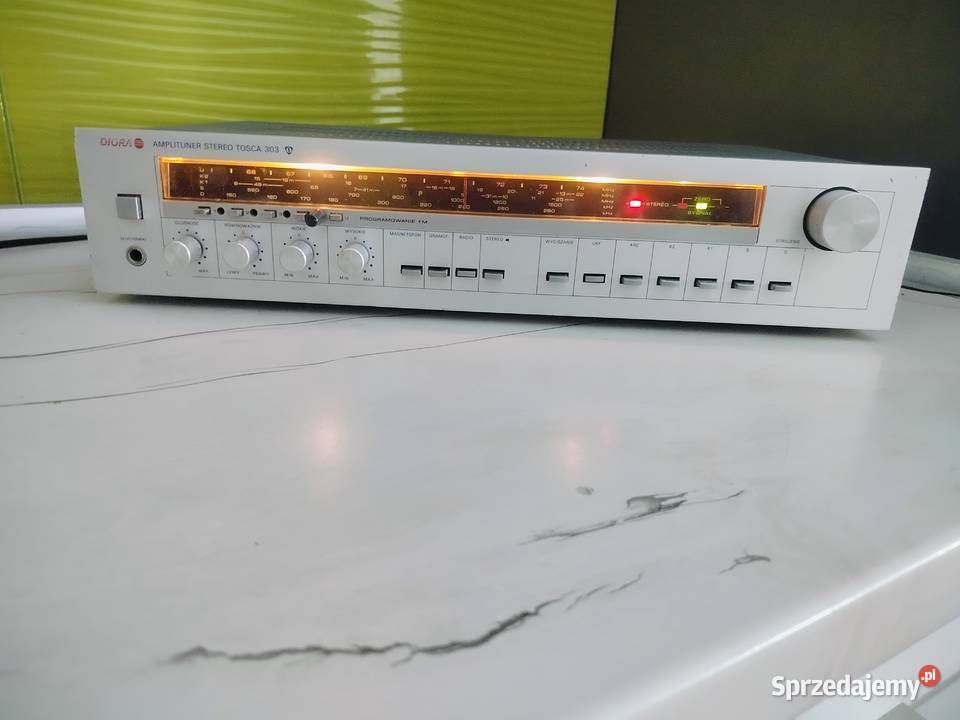 Amplituner Diora Tosca 303przestrojona 88108 mhz Mińsk Mazowiecki