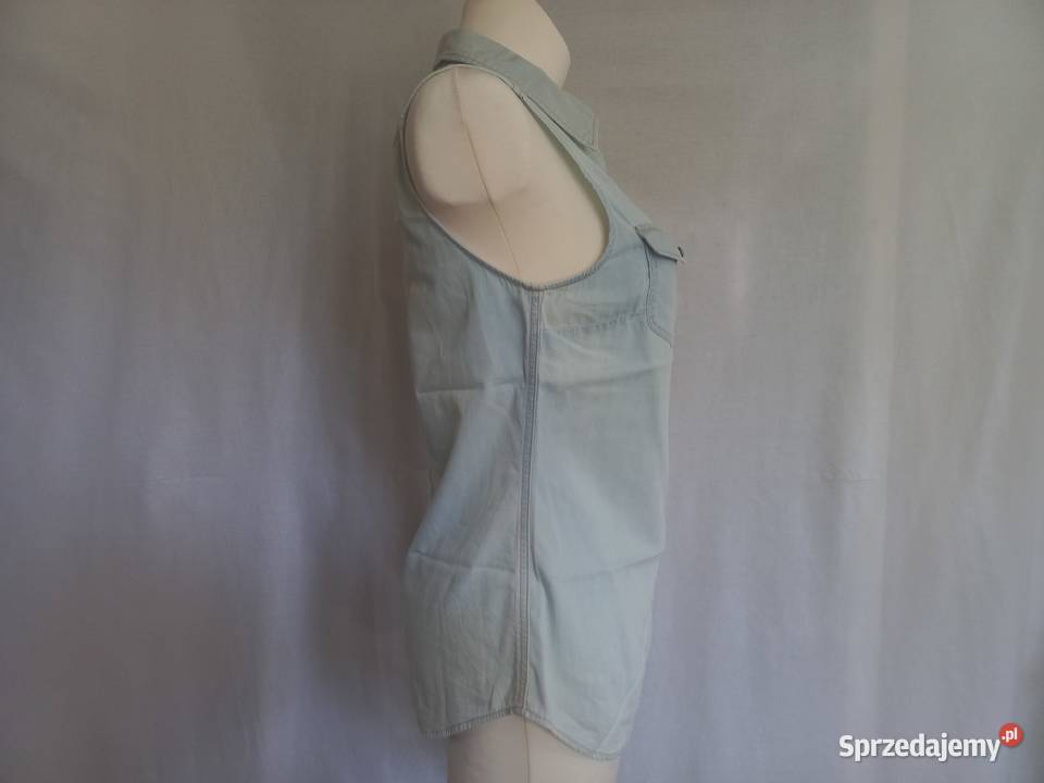 Bluzka jeans jasny Bez Rękawów r 3638 damska Białystok