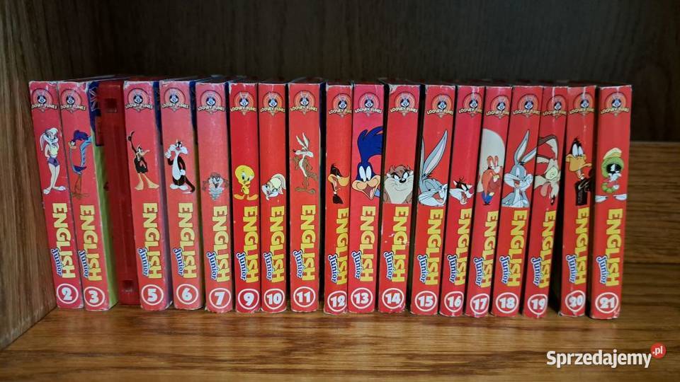 English Junior zestaw 19 kaset do nauki języka Zielona Góra