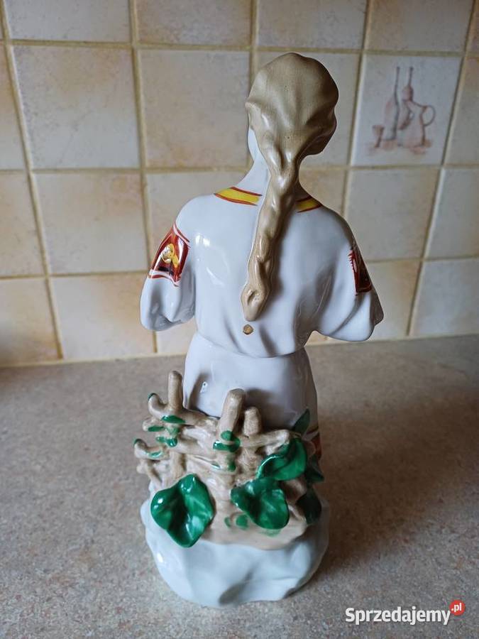 vintage figurkaDziewczyna z rumiankiem Nowy Targ sprzedam