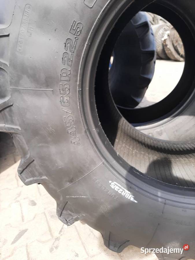 4x Opona używana 44565R225 18R225 AEOLUS AGP 23 Zaścianki
