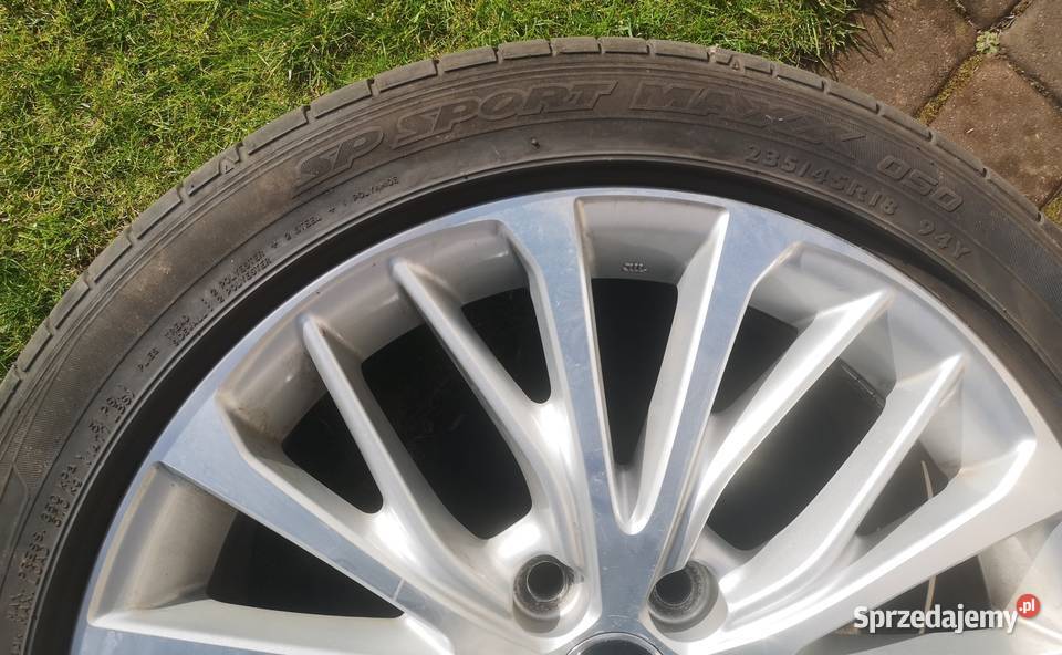 felgi do Toyota Camry 18 z oponami Dunlop Sp Samochodowe Konin