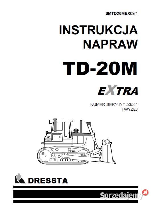 DRESSTA TD 20M instrukcja napraw Polsku Gdańsk sprzedam