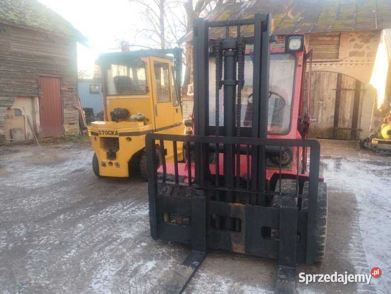 wózek widłowy 4 tony Toyota 02FD40 koła Karasiewo