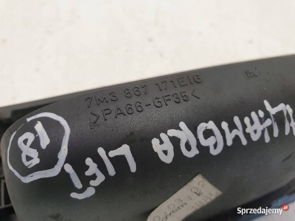 Seat Alhambra LIFT PANEL UCHWYT rączka DRZWI osobowe Rudka