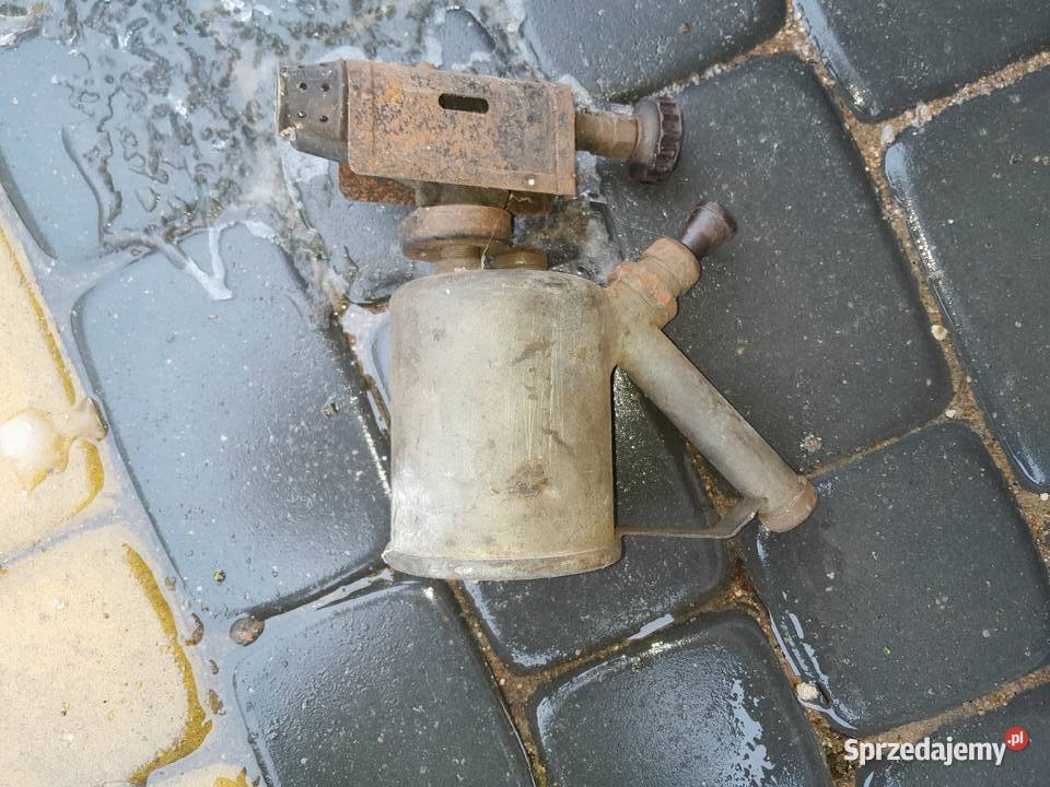 Lutlampa mosiężna palnik Łomża