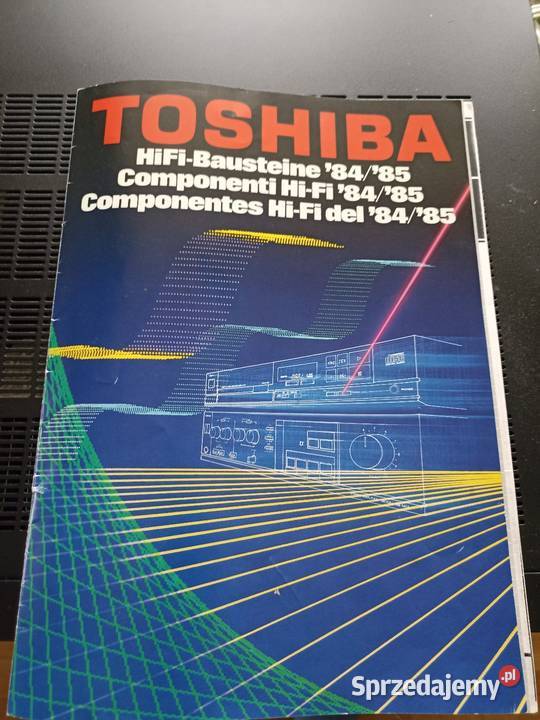 Prospekt Japońskiej marki Toshiba z 85