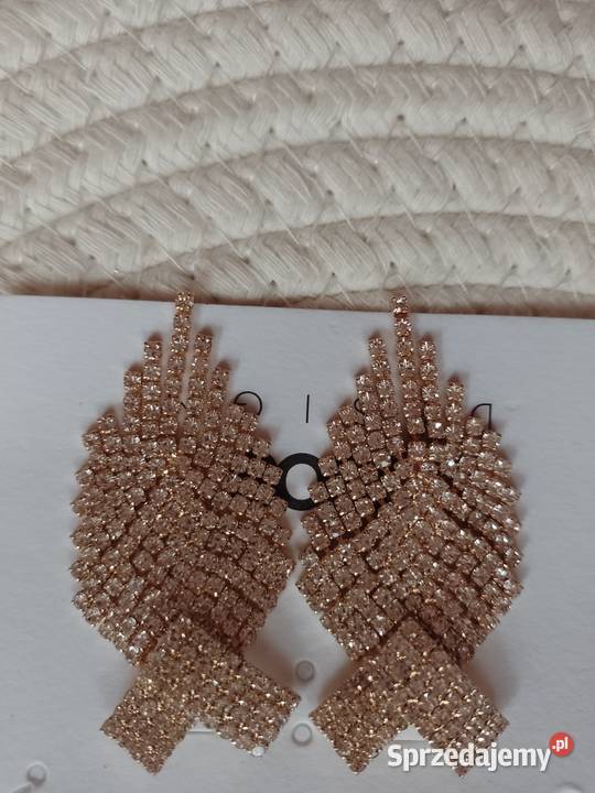ASOS Wytworne Bogato zdobione kolczyki Kraków