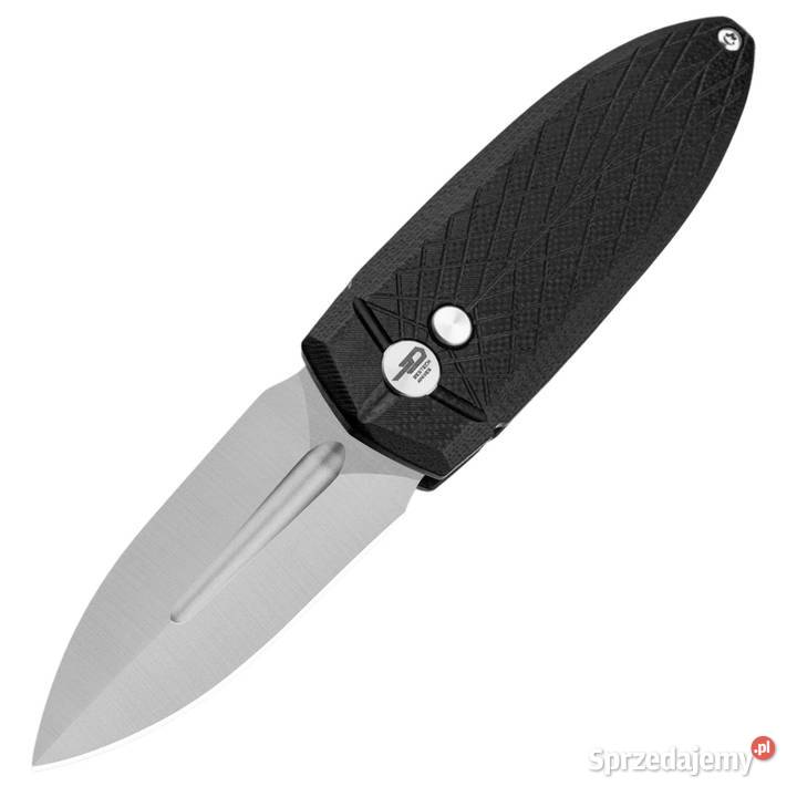 Nóż składany Bestech QUQU Black G10 Satin 14C28N Warszawa