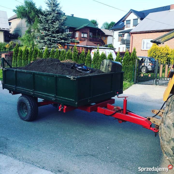 przyczepa kiprowana 5 tonowa wywrót na trzy Olkusz sprzedam