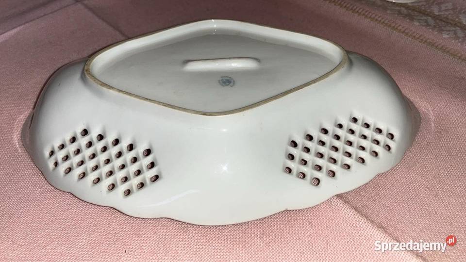 Paterka Victoria Czecho slovacja Biała porcelana Gdańsk