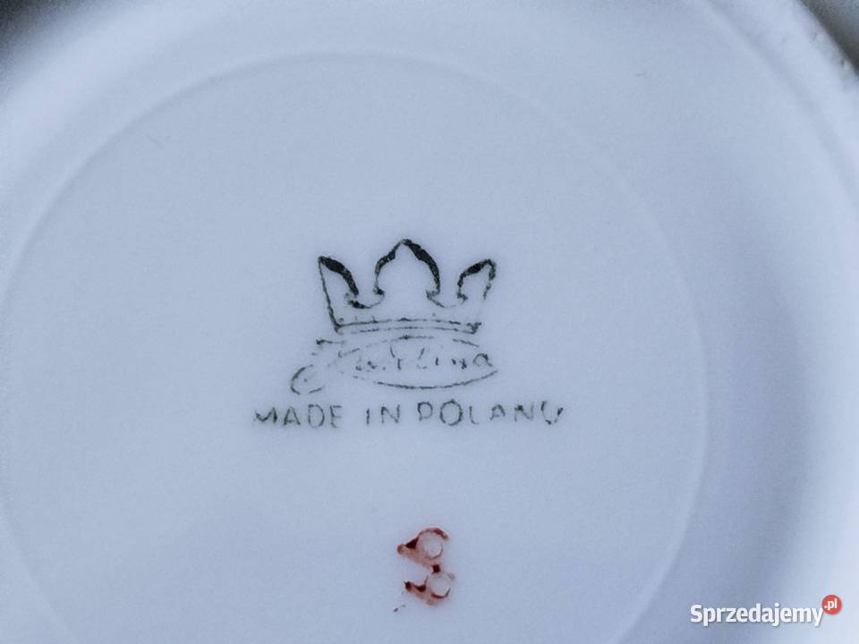 Spodek z okresu PRL Porcelana