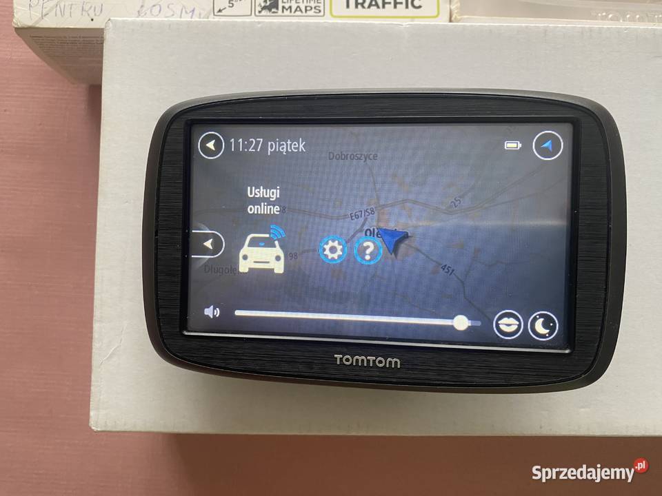 Nawigacja TomTom GO 50 Dożywotnia aktualizacja GPS i akcesoria Oleśnica sprzedam