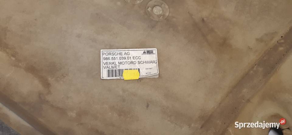 WYGŁUSZENIE SILNIKA PORSCHE BOXSTER 986 dolnośląskie