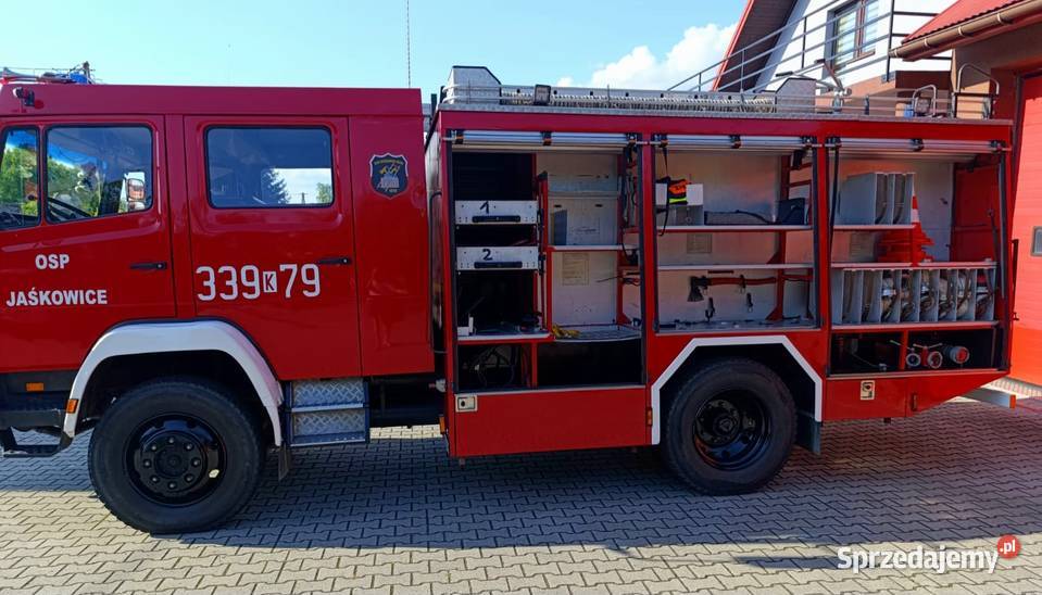 MercedesBenz 1124AF 44 Specjalny POŻARNICZY 210 manualna małopolskie Jaśkowice sprzedam