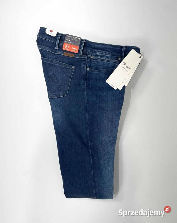 Spodnie damskie Wrangler Drew Blown Away W27 L34 Bez wzoru warmińsko-mazurskie Pisz