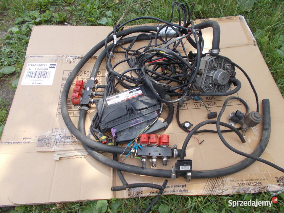 sekwencja instalacja gazowa LPG STAG QMAX basic osobowe sprzedam