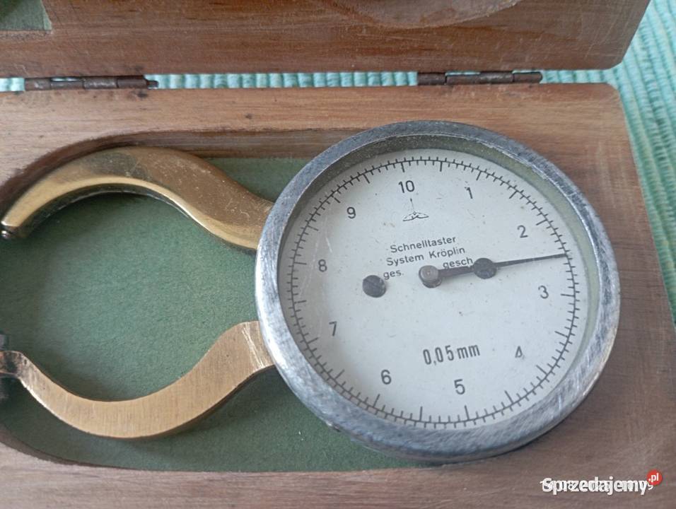 Grubościomierz zegarowy Schnelltaster Kroeplin Pozostałe Kraków