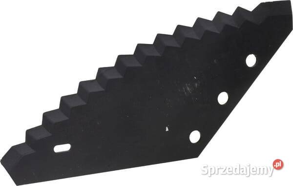Nóż paszowozu 528x274x6 mm 22 mm z węglikiem Kamionna