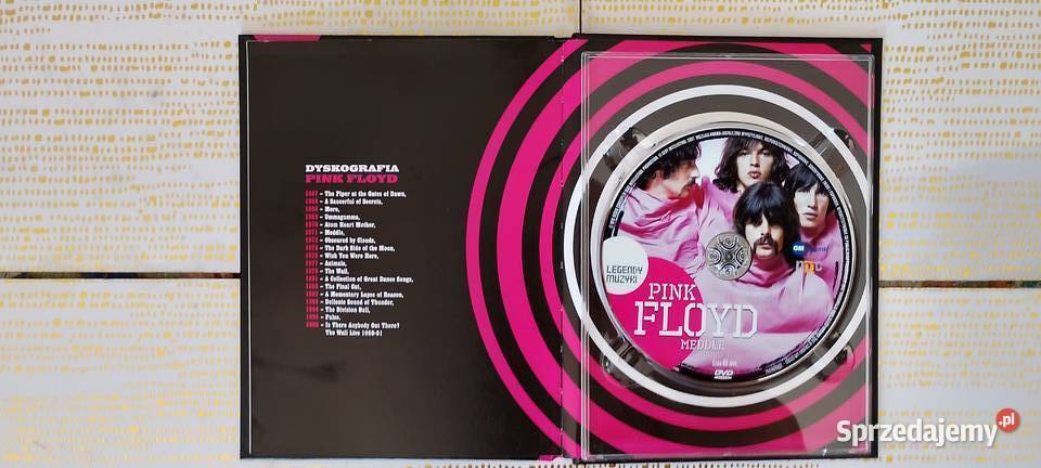 PINK FLOYD Meddle Biografia Filmowa DVD Stan Wąbrzeźno