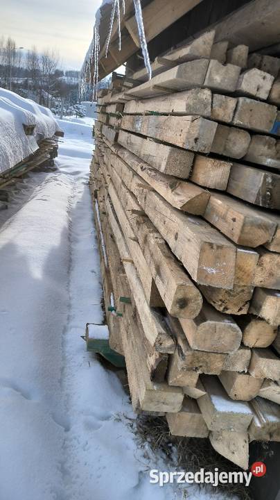 Kantówki jodłowe 10x10 i 10x8 deski podkarpackie Niebylec sprzedam