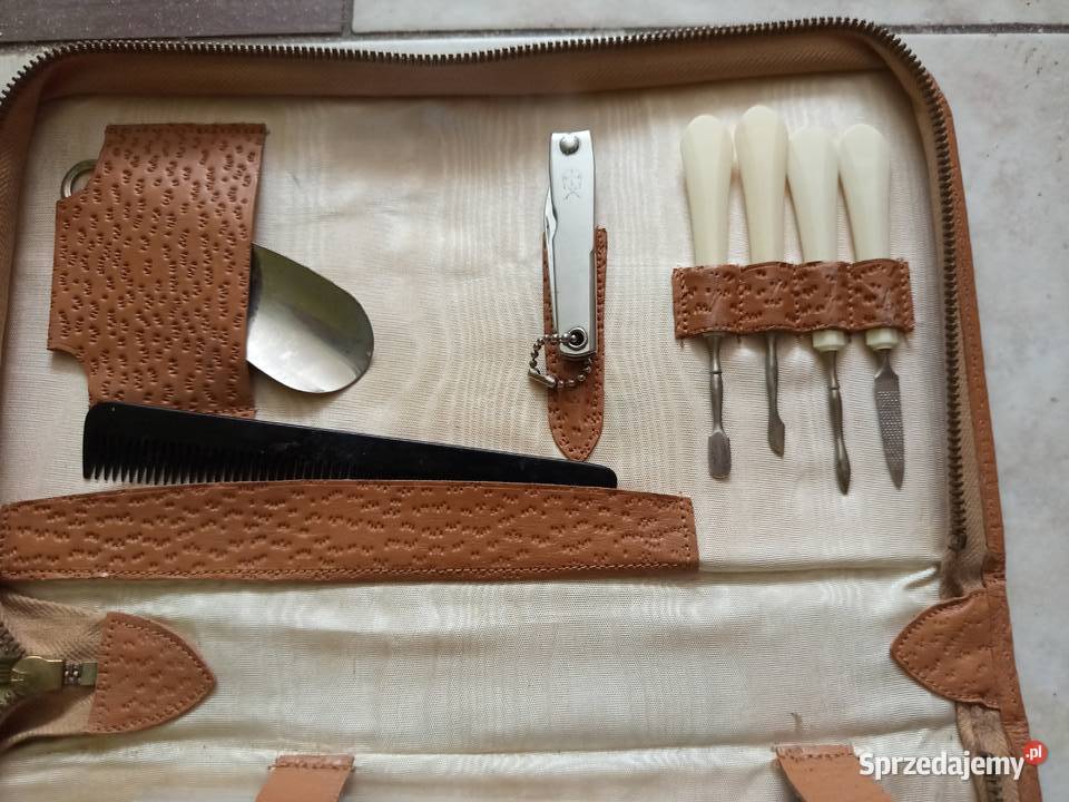 podróżny przybornik toaletowy vintage mazowieckie Warszawa sprzedam
