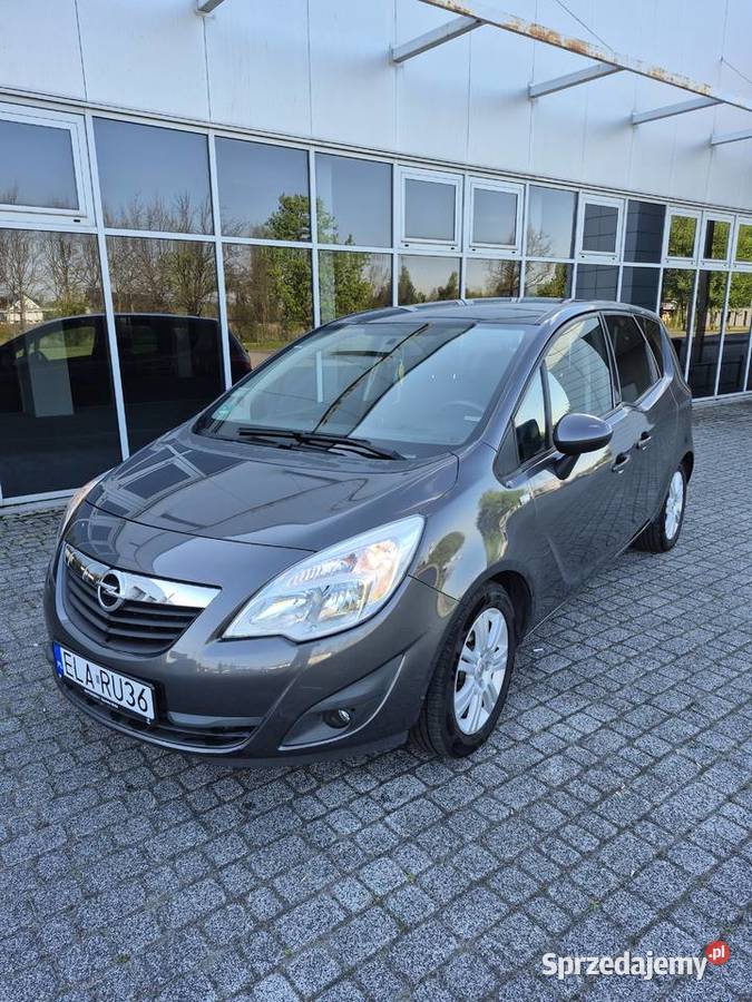 Opel Meriva 14 benzyna 2011 niski przebieg 117 Zduńska Wola