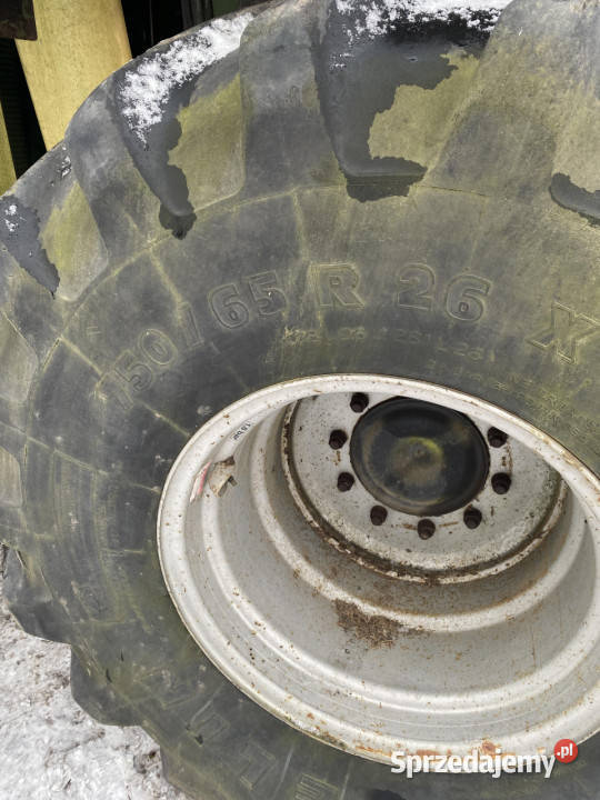Krone Big M II koło felga opona 75065R26 Pozostałe wielkopolskie Jastrzębniki