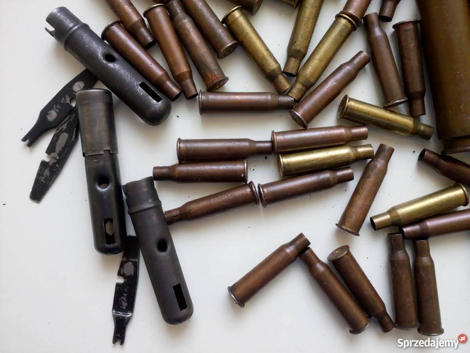 Zestaw łusek karabinowych mosin i innych Rzeszów sprzedam