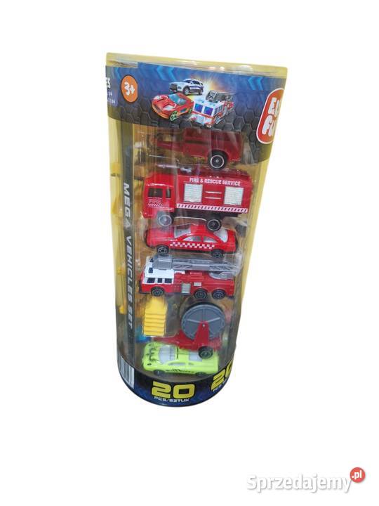 Zestaw 20 metalowych autek elefun mazowieckie Mszczonów sprzedam