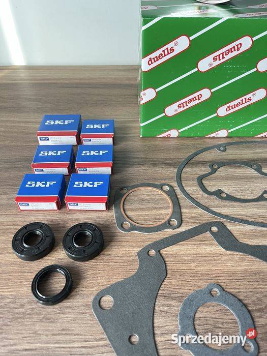 NOWY KOMPLETNY WAŁ KORBOWY DUELLS ŁOŻYSKA śląskie Bielsko-Biała